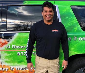 Amilcar Castro Cortes, team member at SERVPRO of Dover / Stillwater