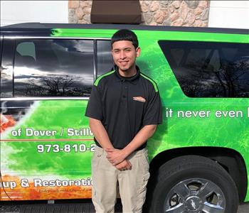 Jose David Canales, Jr., team member at SERVPRO of Dover / Stillwater